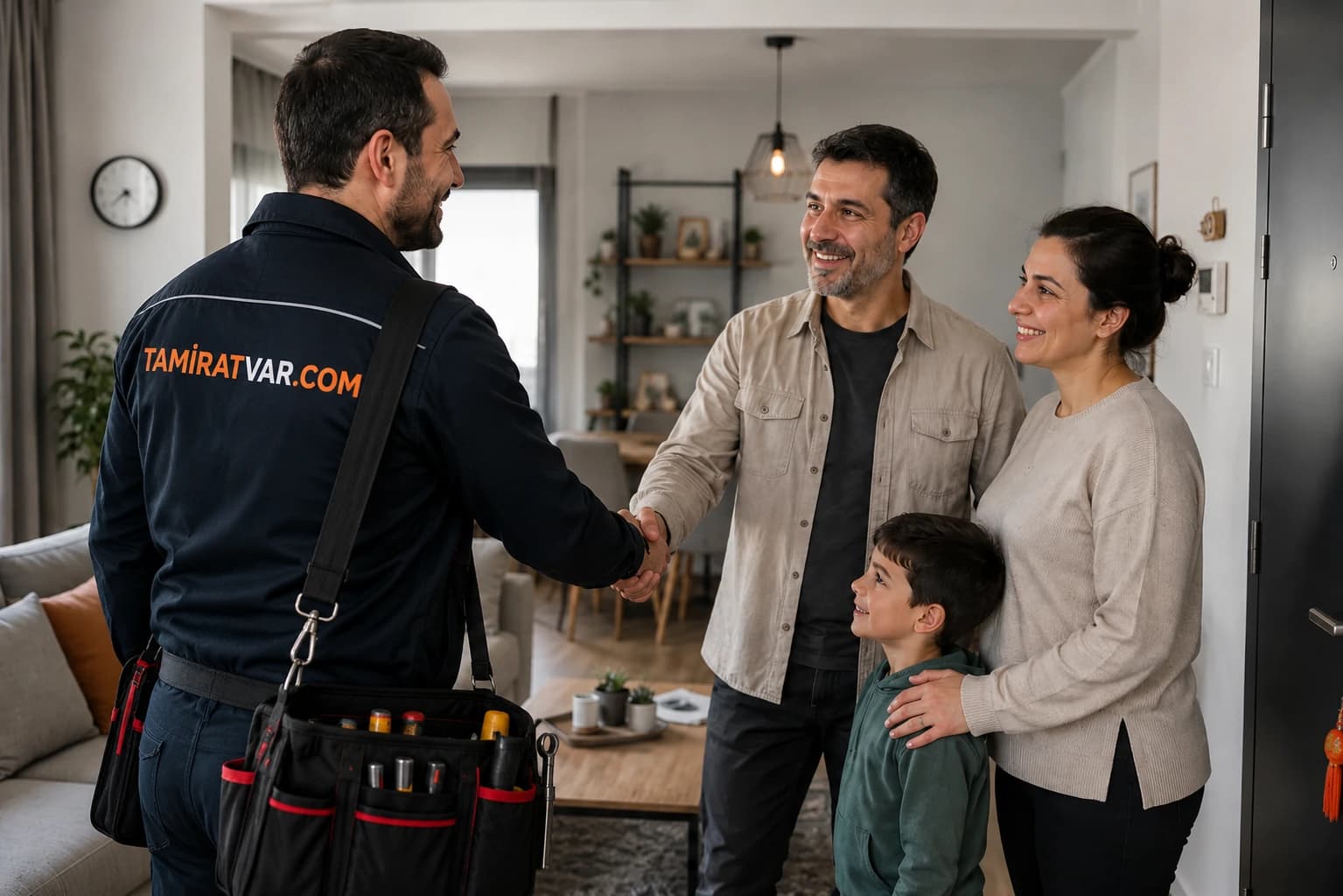Evinde ve İşinde Tamirat Var Yanında